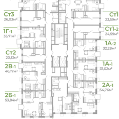 Квартира 31 м², 1-комнатная - изображение 3