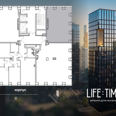 Квартира 56 м², 1-комнатная - изображение 2