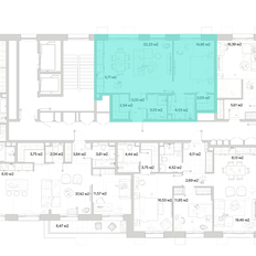 Квартира 58,8 м², 1-комнатная - изображение 2
