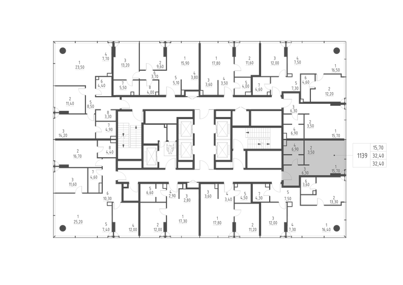 29,4 м², квартира-студия 25 500 000 ₽ - изображение 128