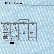 Квартира 55,8 м², 3-комнатная - изображение 1