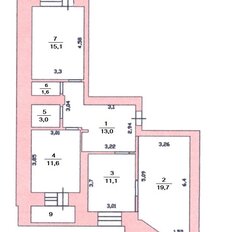 Квартира 75 м², 3-комнатная - изображение 2
