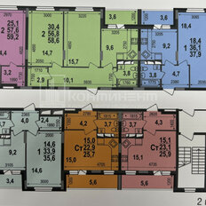 Квартира 39 м², 1-комнатная - изображение 3