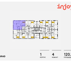 Квартира 120,1 м², 4-комнатная - изображение 2