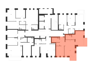 Квартира 63,8 м², 2-комнатная - изображение 2