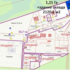 2120,5 м², склад - изображение 1
