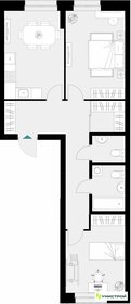 Квартира 64 м², 2-комнатная - изображение 1