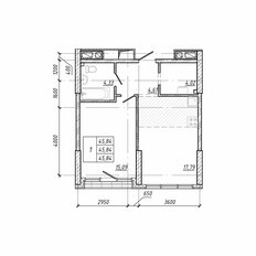 Квартира 46,9 м², 1-комнатная - изображение 2