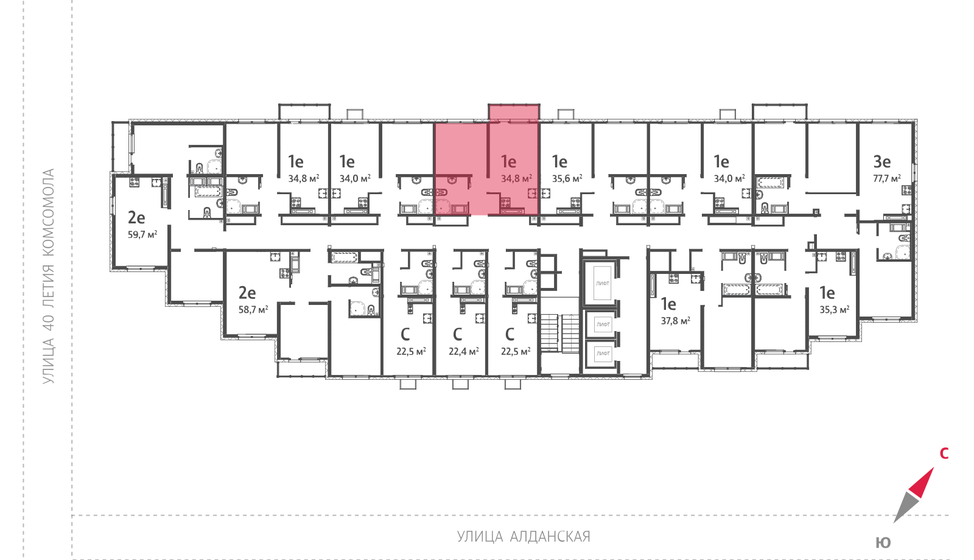 30,2 м², 1-комнатные апартаменты 3 650 000 ₽ - изображение 37