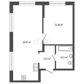 Квартира 41 м², 1-комнатная - изображение 1
