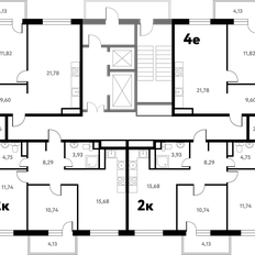 Квартира 56,5 м², 2-комнатная - изображение 2