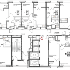 Квартира 37,8 м², 1-комнатная - изображение 2