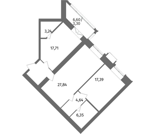 85,8 м², 2-комнатная квартира 25 311 000 ₽ - изображение 52