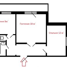 Квартира 56 м², 2-комнатная - изображение 3