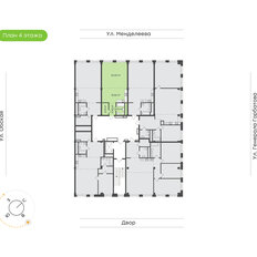 Квартира 66,1 м², 1-комнатная - изображение 4