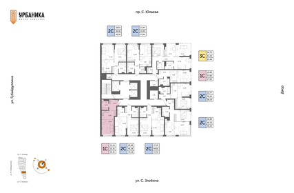 Квартира 32,3 м², 1-комнатная - изображение 2