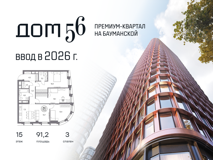 101 м², 5-комнатная квартира 83 000 000 ₽ - изображение 149