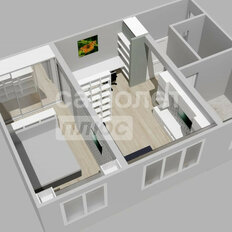 Квартира 45,7 м², 2-комнатная - изображение 5
