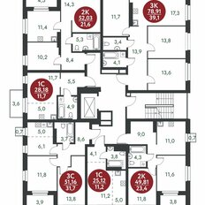 Квартира 78,9 м², 3-комнатная - изображение 2