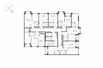 Квартира 59,2 м², 2-комнатная - изображение 2