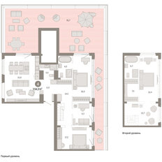 Квартира 234 м², 4-комнатная - изображение 3