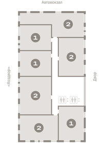 Квартира 85,9 м², 2-комнатная - изображение 2
