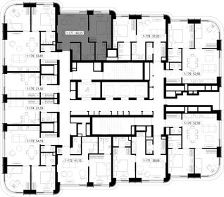 Квартира 39,3 м², 1-комнатная - изображение 2