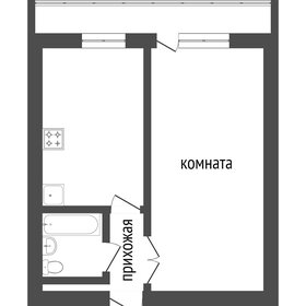 Квартира 42,7 м², 1-комнатная - изображение 1