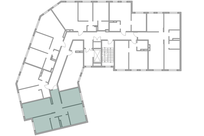 Квартира 72,8 м², 4-комнатная - изображение 3