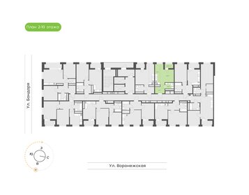 Квартира 28,3 м², 1-комнатная - изображение 2