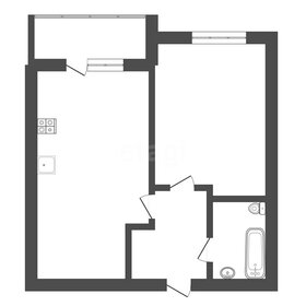 Квартира 41,3 м², 1-комнатная - изображение 1