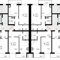 Квартира 58,3 м², 2-комнатная - изображение 2