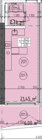 Варианты планировок апарт-отель Cosmos Stay Sevastopol Atlant Apartments - планировка 7