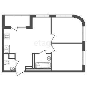 Квартира 46,5 м², 2-комнатная - изображение 1