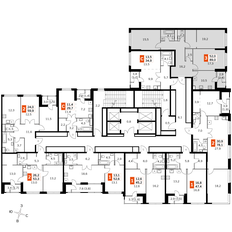 Квартира 88,3 м², 3-комнатная - изображение 3
