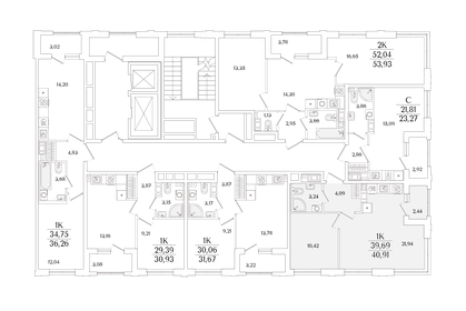 Квартира 40,9 м², 1-комнатная - изображение 2