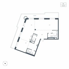 Квартира 142,6 м², 2-комнатная - изображение 3