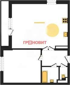 Квартира 61,3 м², 1-комнатная - изображение 1