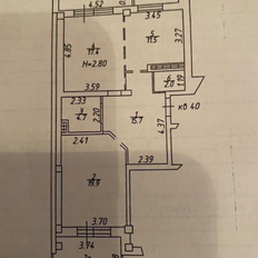 Квартира 89 м², 2-комнатная - изображение 2