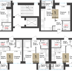 Квартира 34,3 м², 1-комнатная - изображение 2