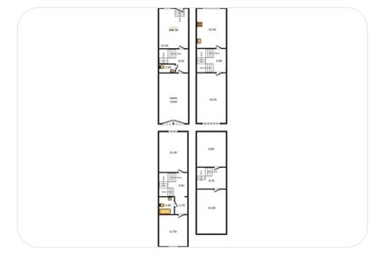 Квартира 134 м², 3-комнатная - изображение 2