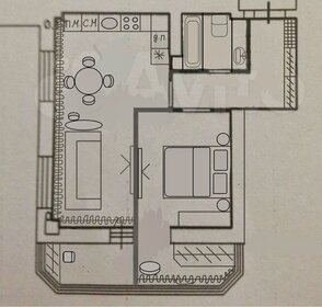 Квартира 45 м², 2-комнатная - изображение 5
