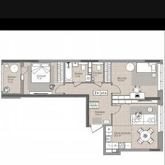 Квартира 63 м², 3-комнатная - изображение 2
