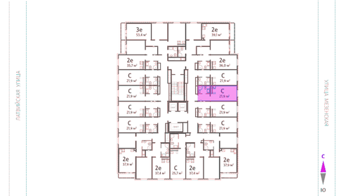 Квартира 21,9 м², студия - изображение 3