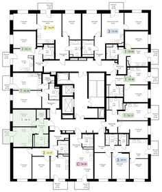 Квартира 34,1 м², 1-комнатная - изображение 2
