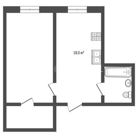 Квартира 40 м², 1-комнатная - изображение 1