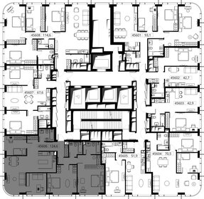 Квартира 124,6 м², 3-комнатная - изображение 2