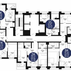 Квартира 85,4 м², 3-комнатная - изображение 2