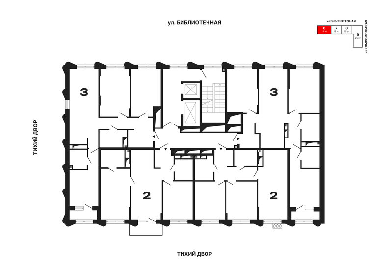 61,6 м², 2-комнатная квартира 14 508 000 ₽ - изображение 31