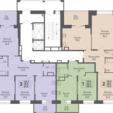 Квартира 81,5 м², 3-комнатная - изображение 2